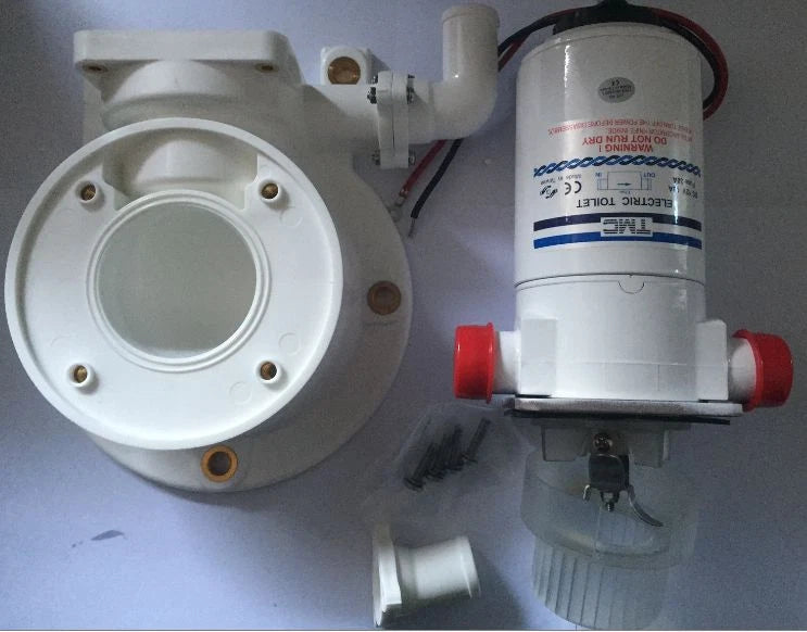 TMC Marine Toilet Macerator & Pump for TMC Boat Toilet Motor & Stand