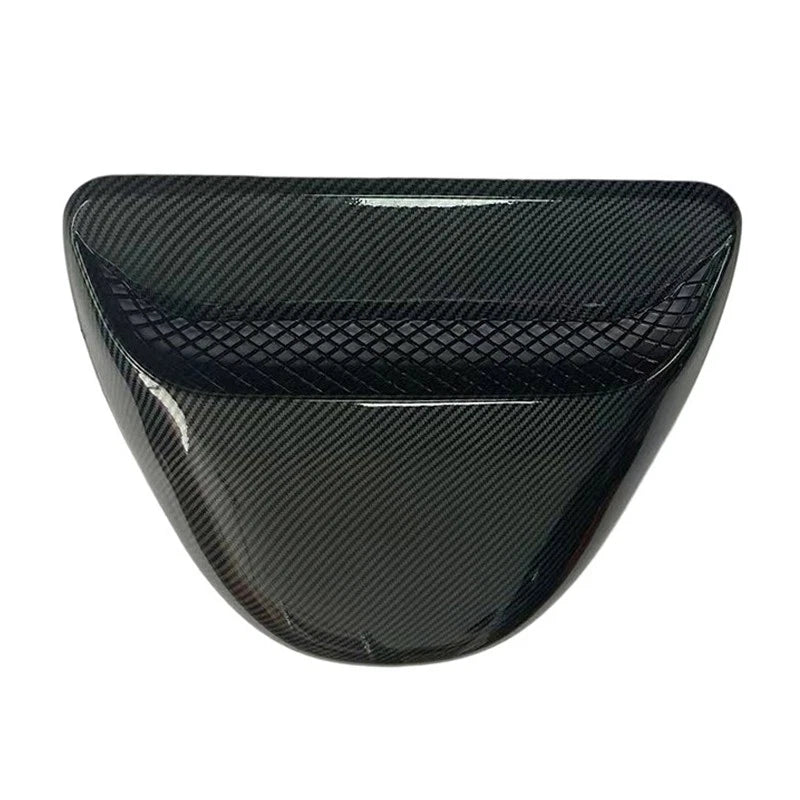 Carbon Fiber Style Hood Vent Scoop Cover
