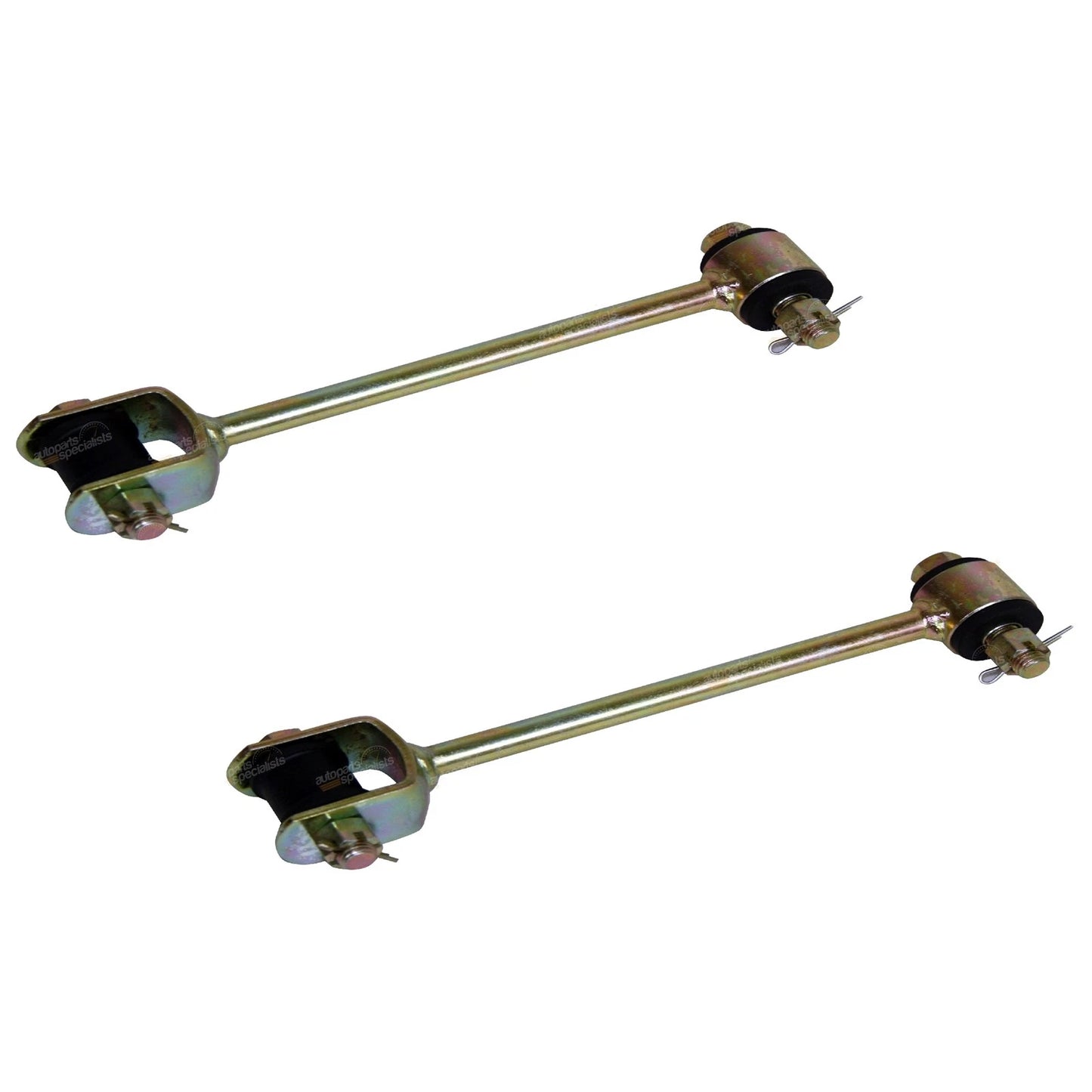 2 x Rear Sway Bar Link Pins + Bush for Landcruiser HJ45 FJ45 HJ47 LWB