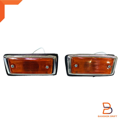 Side Marker Indicator Blinkers Pair for Toyota Hilux Ute, Celica (1971-1985)