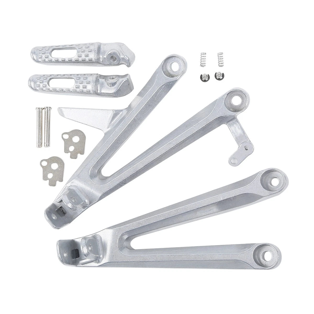 Silver Footrests Bracket for Honda CBR1000RR (2004-2007)