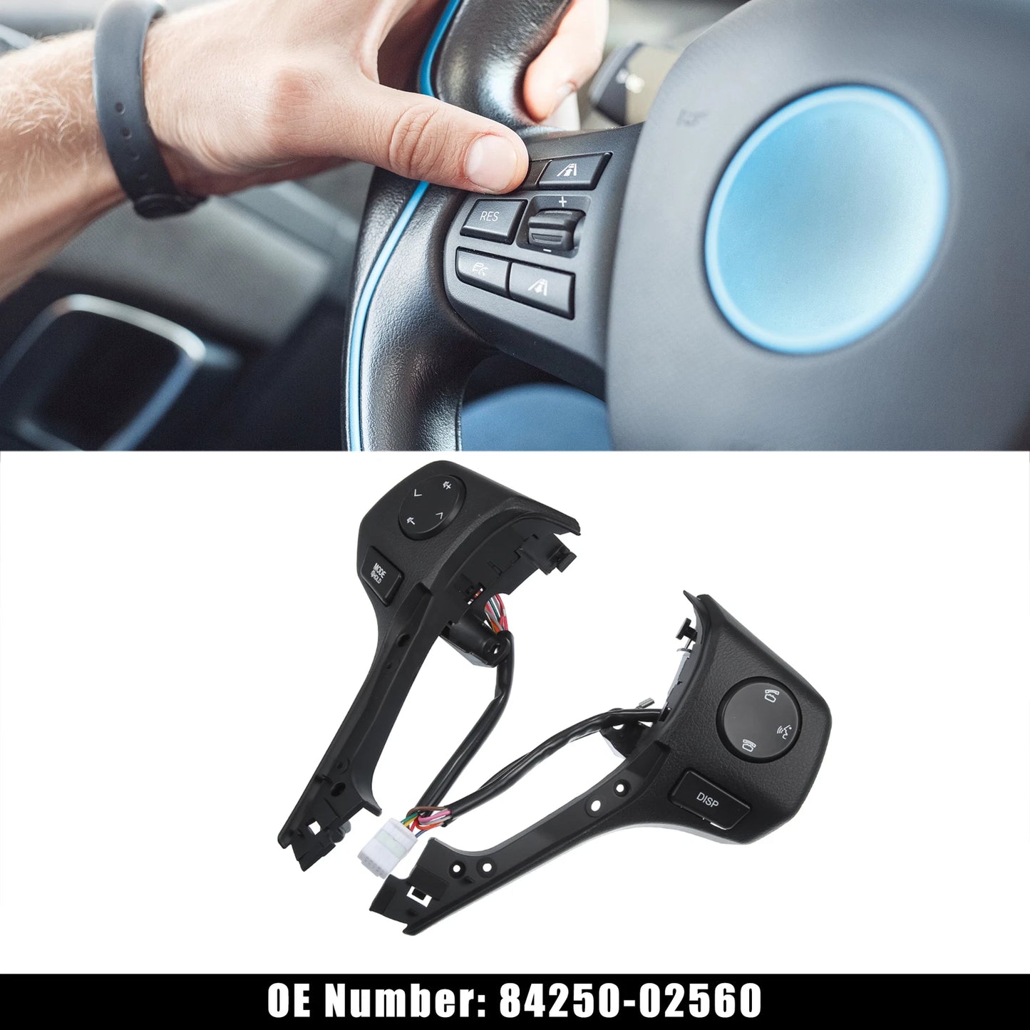 Steering Wheel Cruise Volume Control Switch for Toyota Corolla (2003-2008)