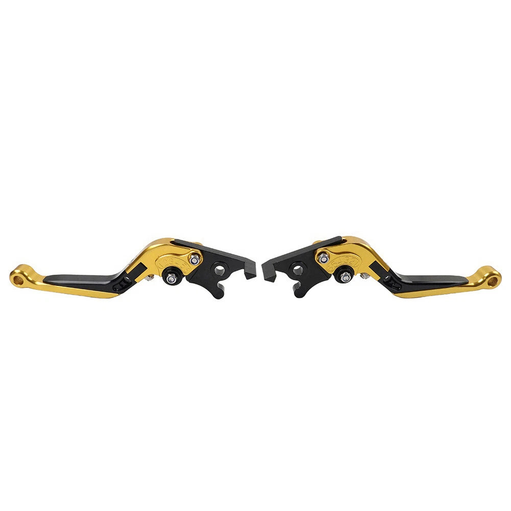 Gold CNC Extendable Brake Clutch Levers for BMW S1000XR (2015-2021)