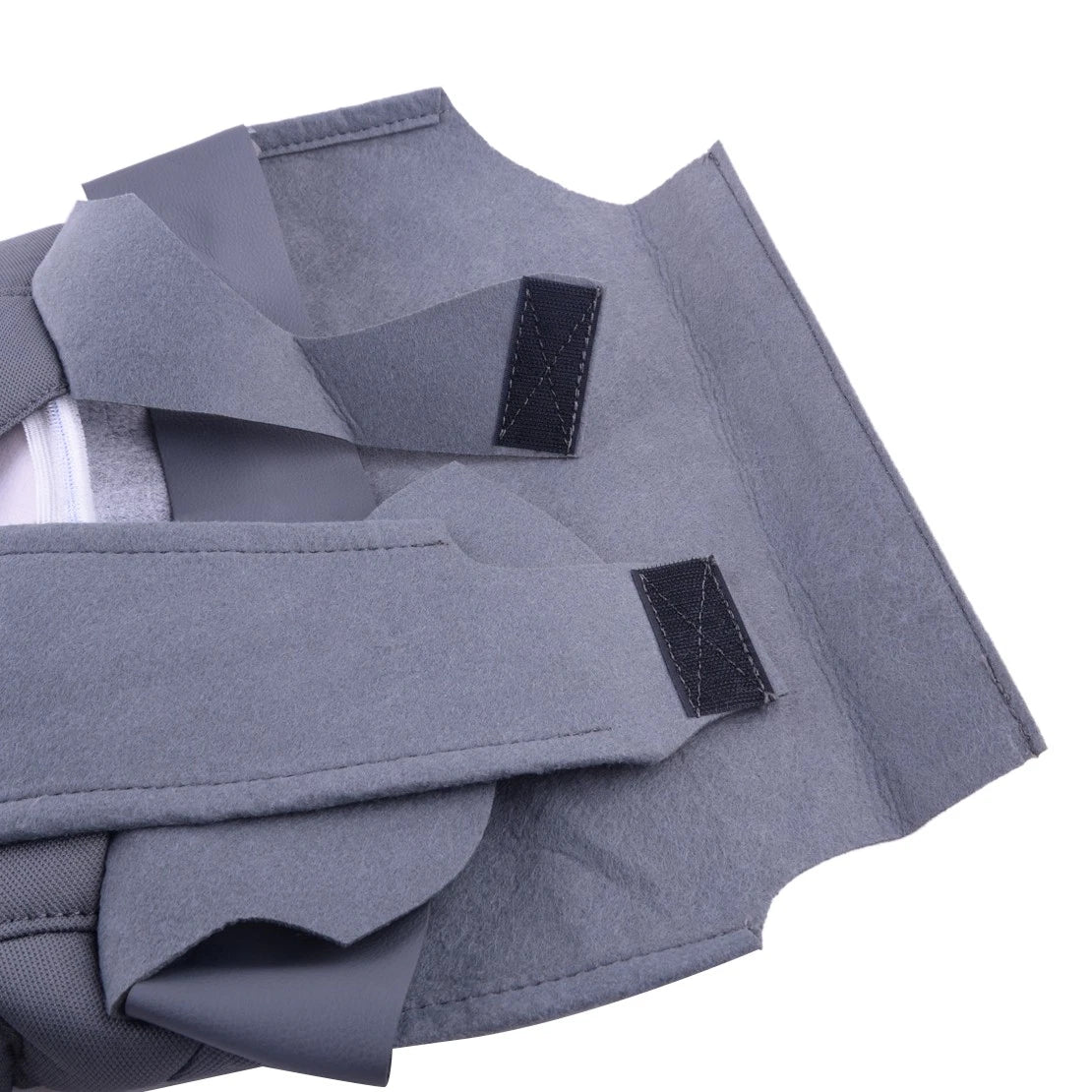 Gray Driver Side Lower Cloth Seat Cover for Ford F150 XLT (2011-2014)