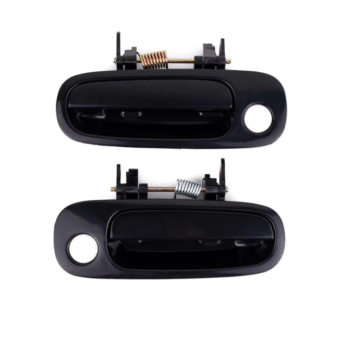 L+R Front Outer Door Handle Black Fits Toyota Corolla AE110 AE111 Sedan 1995-02