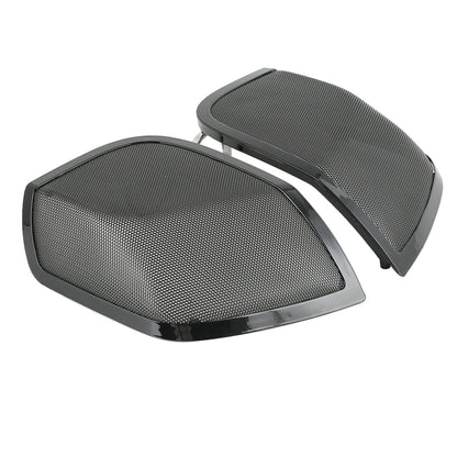 5x7 Hard Saddlebag Lid Speaker Grills for Harley Electra Road Glide (2014-2023)