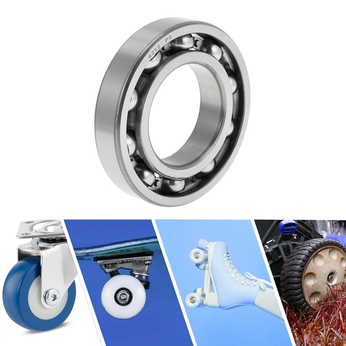 Deep Groove Ball Bearings / 60x110x22mm 1 Pc / Scooter Skateboard Wheel