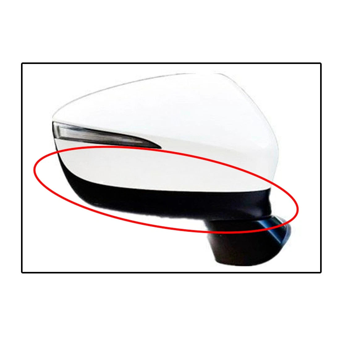 Front Right Side Mirror Lower Cover for Mazda CX-5, CX-3 (2015-2019)