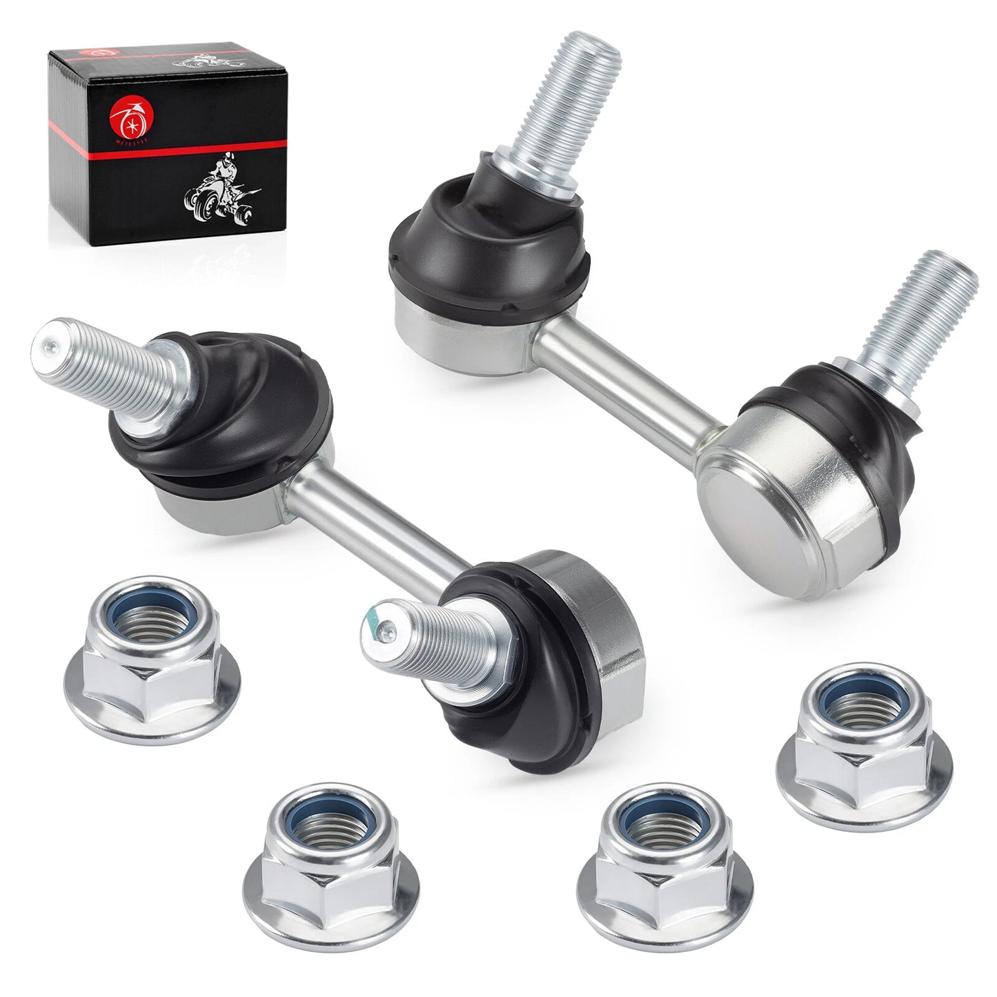 Front Stabilizer Bar End Links Kit for Can-Am Maverick X3 Max Turbo RR 2020-2024