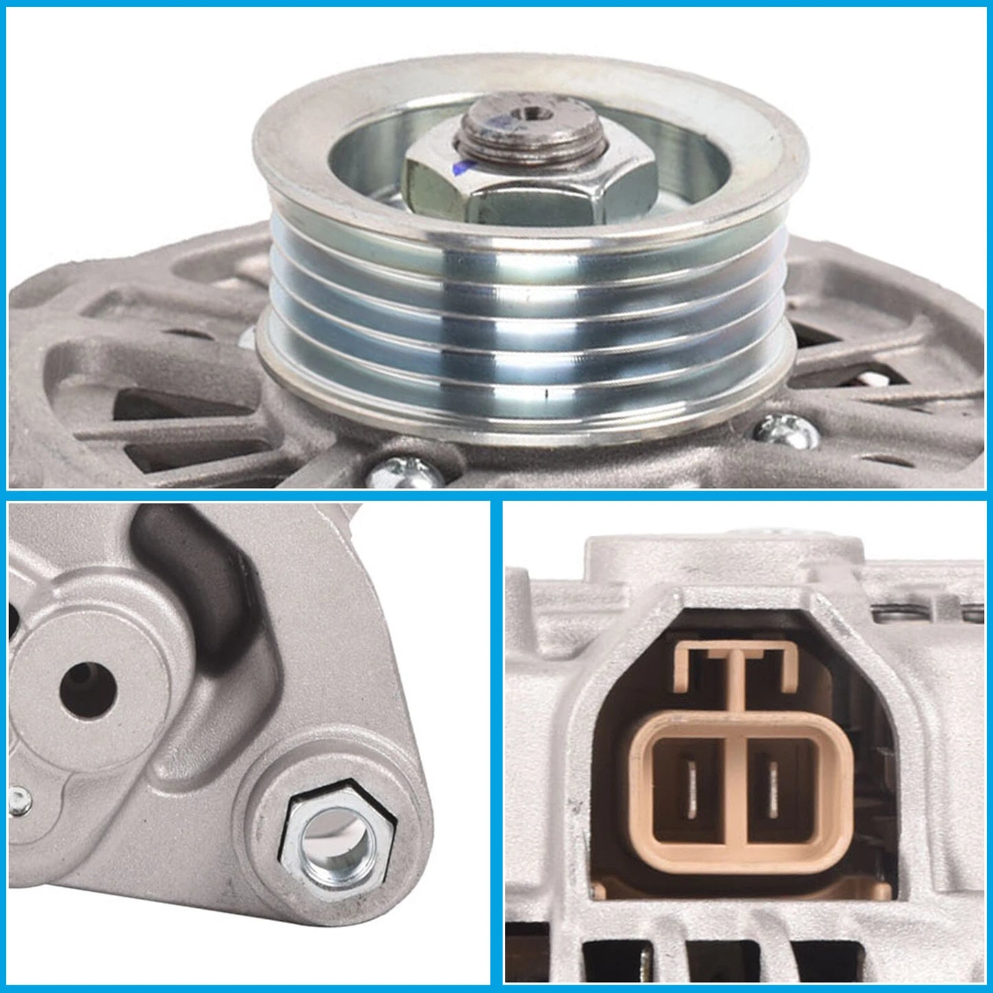 Alternator for Mazda RX-8 SE17 Coupe 1.3L 13B Petrol (2003-2012)