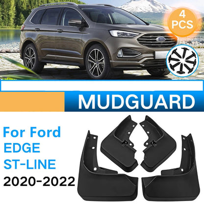 4Pcs Mud Flaps Splash Guards for Ford Edge ST L-Line (2019-2024)