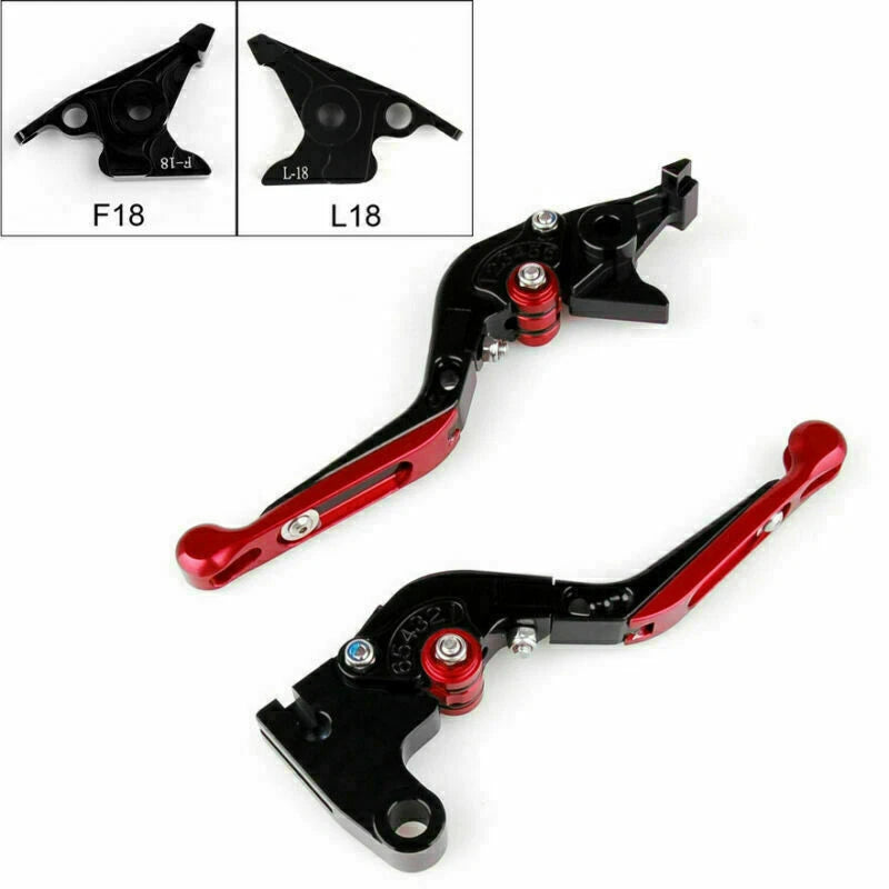 Adjustable Brake Clutch Lever for BMW C650GT (2012-2015) Red