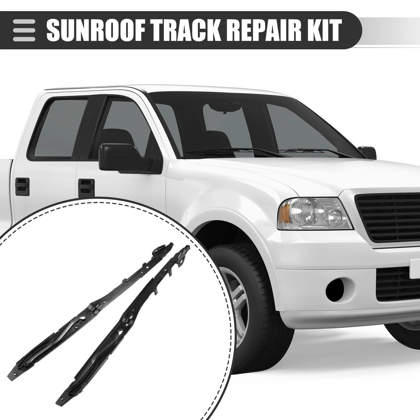 Sunroof Track Guide Rails for Ford F150 F250 (2015-2023)