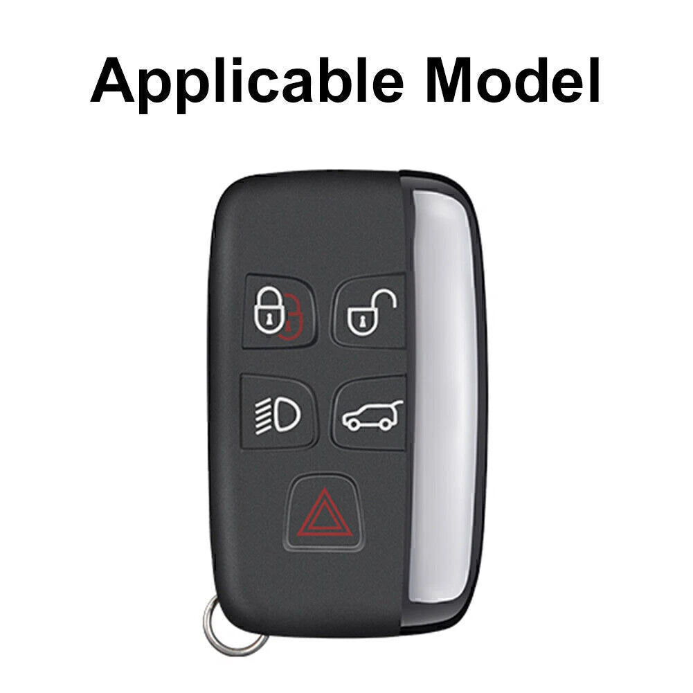 Red & Black Carbon Style Key Fob Case Cover for Land Rover Range Rover XF, XE