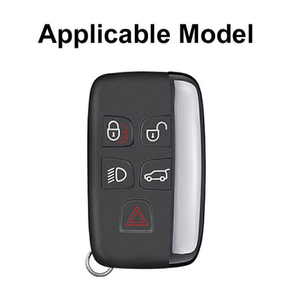 Red & Black Carbon Style Key Fob Case Cover for Land Rover Range Rover XF, XE