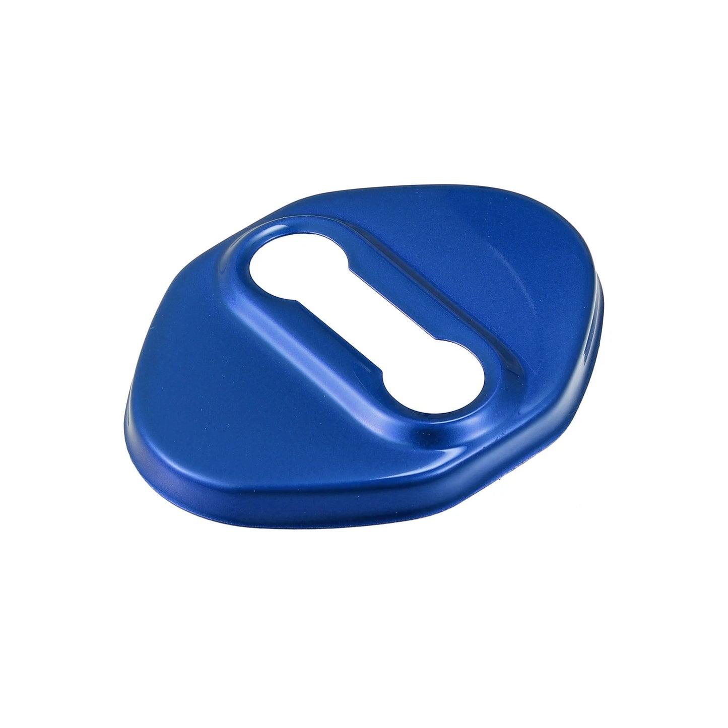 4 Pcs Blue Car Door Lock Latch Covers for Ford Focus (2019-2021)