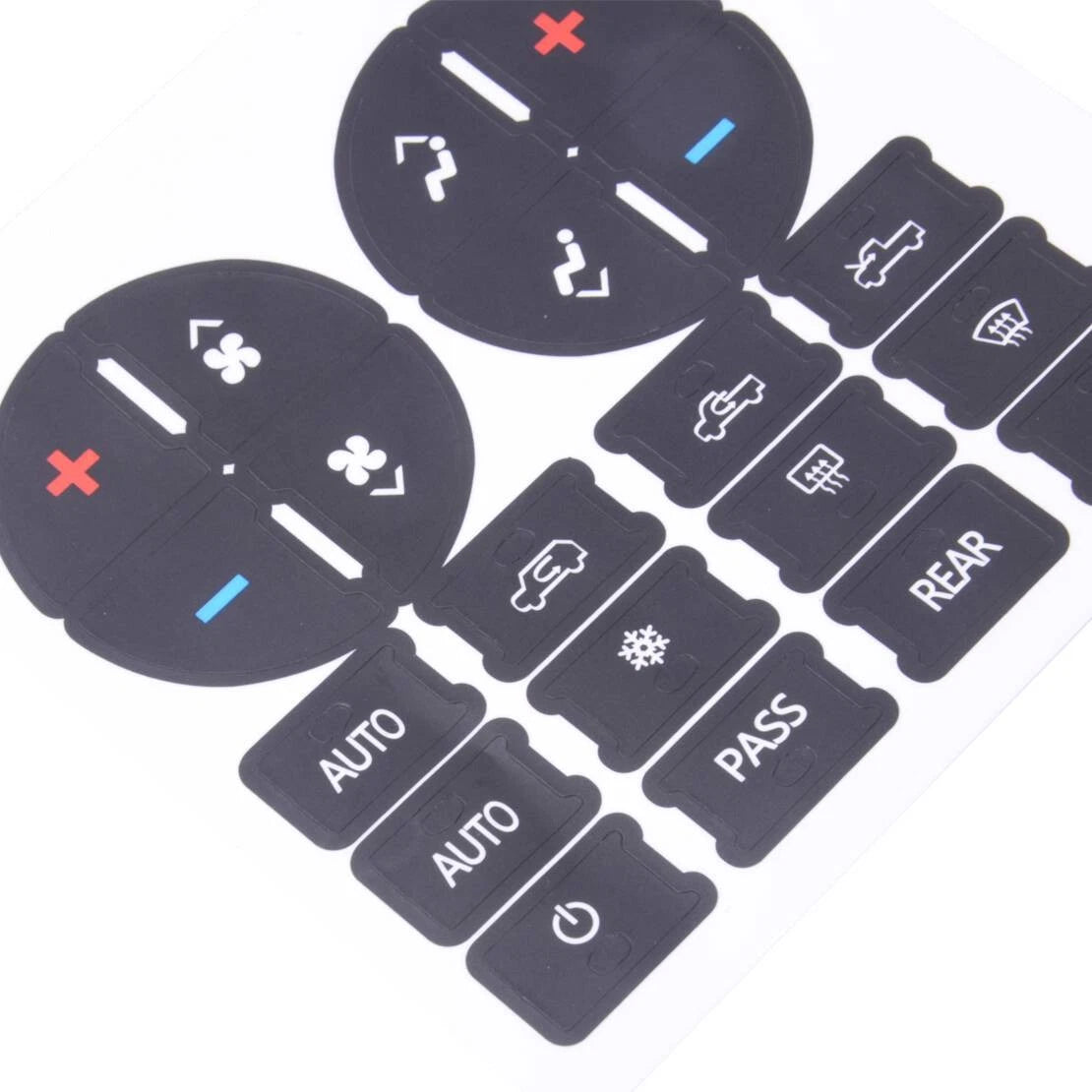 A/C Dash Button Repair Cover Trim for Chevy GMC Sierra Yukon (2007-2014)