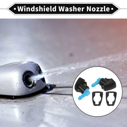 2 x Front Windshield Washer Nozzle for Cadillac SRX (2010–2011)