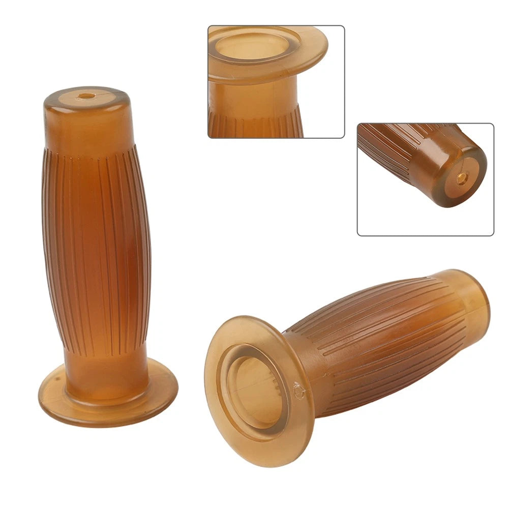 Universal 7/8" Easy-Hold Handle Bar Grips for Vintage Motorcycle