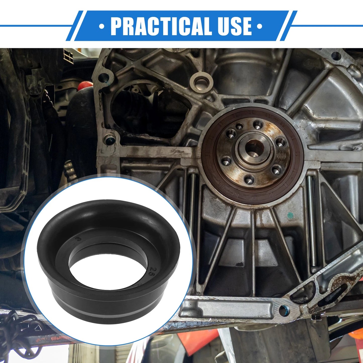 4 Pcs Crankshaft Oil Seal for Mitsubishi Eclipse (1995-1999)