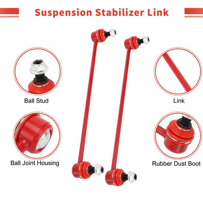 2 x Front Sway Bar Links Stabilizer Kit for Toyota Yaris (2006-2018)