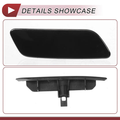 Front Right Washer Nozzle Cover for Lexus GS200t (2016-2019) Black 1 x Pcs
