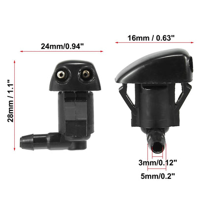 4pcs Front Windshield Washer Nozzles for Toyota Corolla