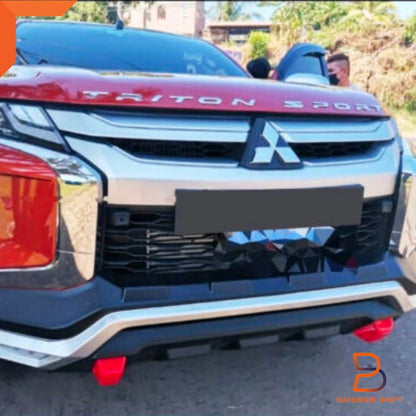 Chrome Front Bonnet Hood Emblem Logo for Mitsubishi L200 (2005-2023)