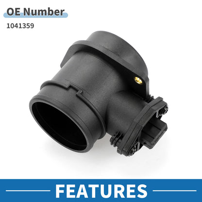 MAF Mass Air Flow Sensor for Ford (1041359) - Plastic Black