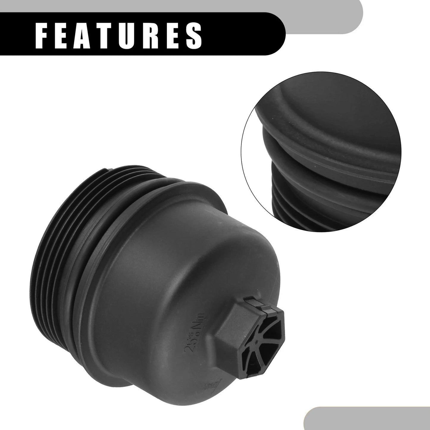 Oil Engine Filter Housing Cap Cover for Dodge Dart (2012-2016)