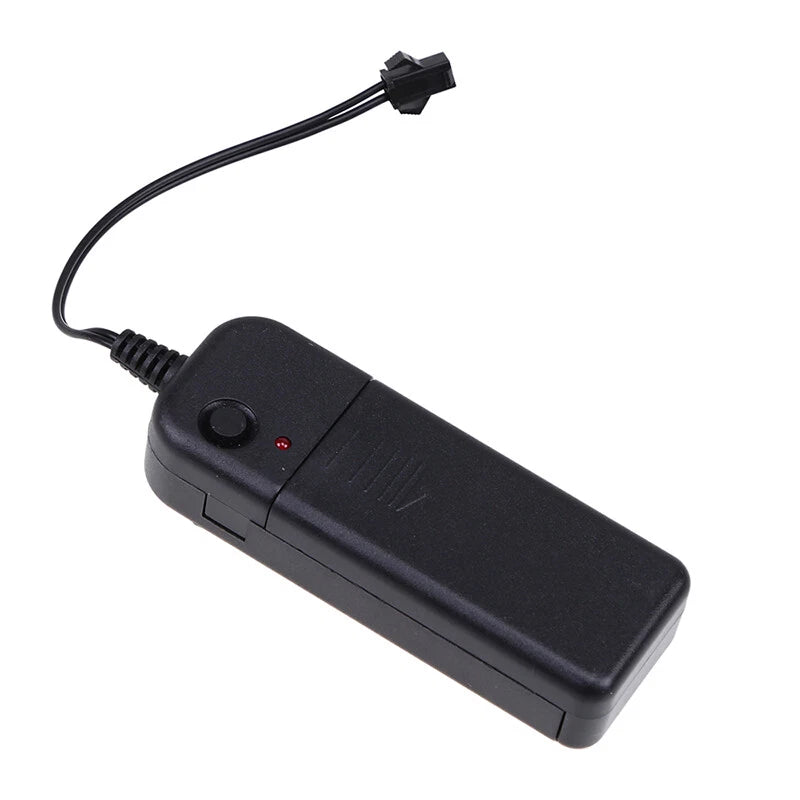 2 x 3V AA Battery El Wire Controller for Neon Light Strip Rope ()