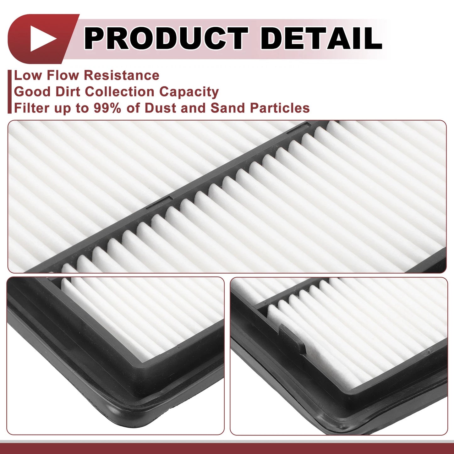 Engine Air Filter for Nissan Rogue 2.5L (2014-2020) 1 Pc