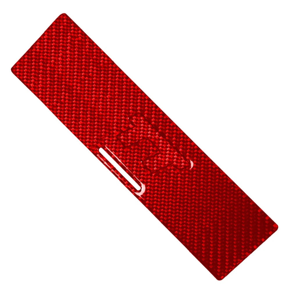 Red Center Console CD Radio Switch Control Panel Cover for Audi TT (2001-2006)