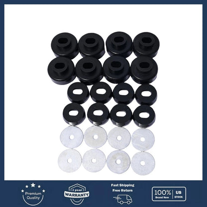 Body Cab Mount Bushing 24 PCS for Chevy Silverado Sierra (1999–2014)