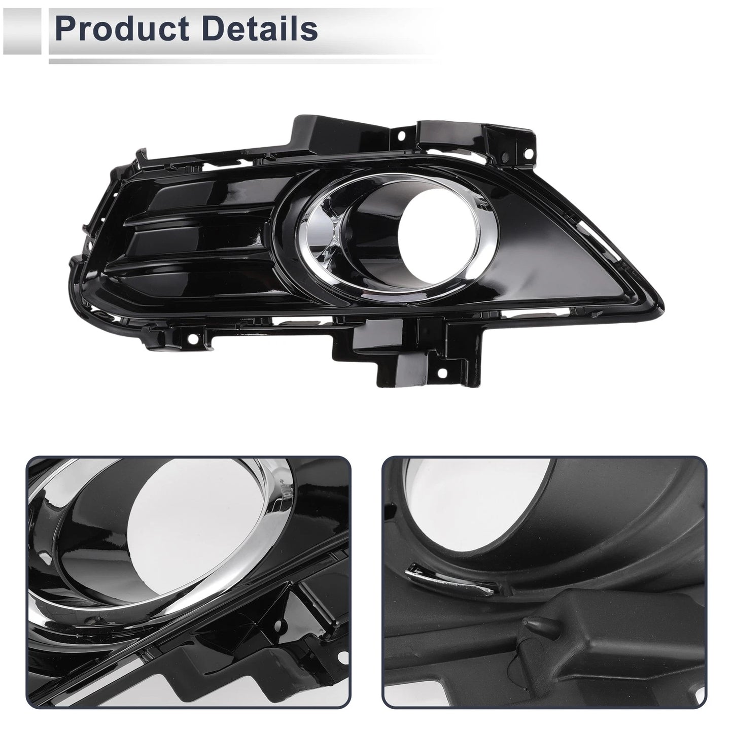 Front Left Fog Light Grill for Ford Fusion (2013-2016)