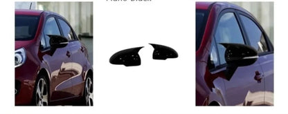 Side View Mirror Covers for Kia Rio (2012-2016) 2 Piece Gloss Black