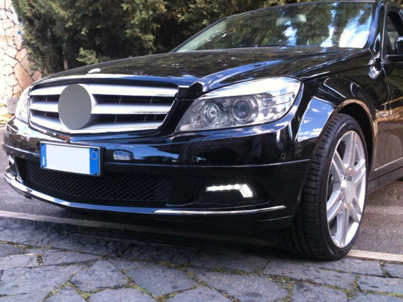 LED Fog Lamp Cover for Mercedes C-Class W204 (2007-2014)