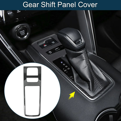 Carbon Fiber Gear Shift Panel Cover for Toyota Harrier 80 Series (1997-2003)