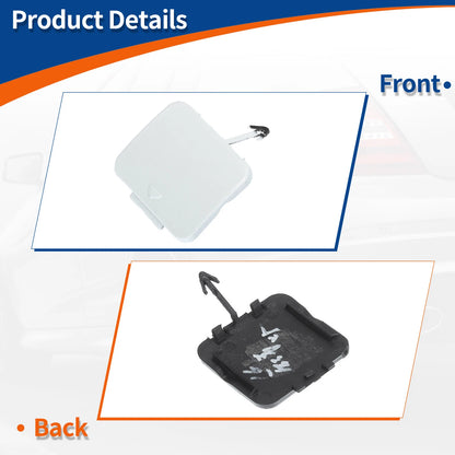 Front Tow Hook Cover for BMW 525i 528i 530i (2001-2007) - White