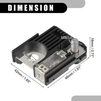Battery Fuse Terminal Assembly for Hyundai - Plastic Black