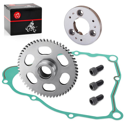 One-Way Bearing Starter Clutch Gear Kit & Gasket for Yamaha YFM200 (1985–1988)