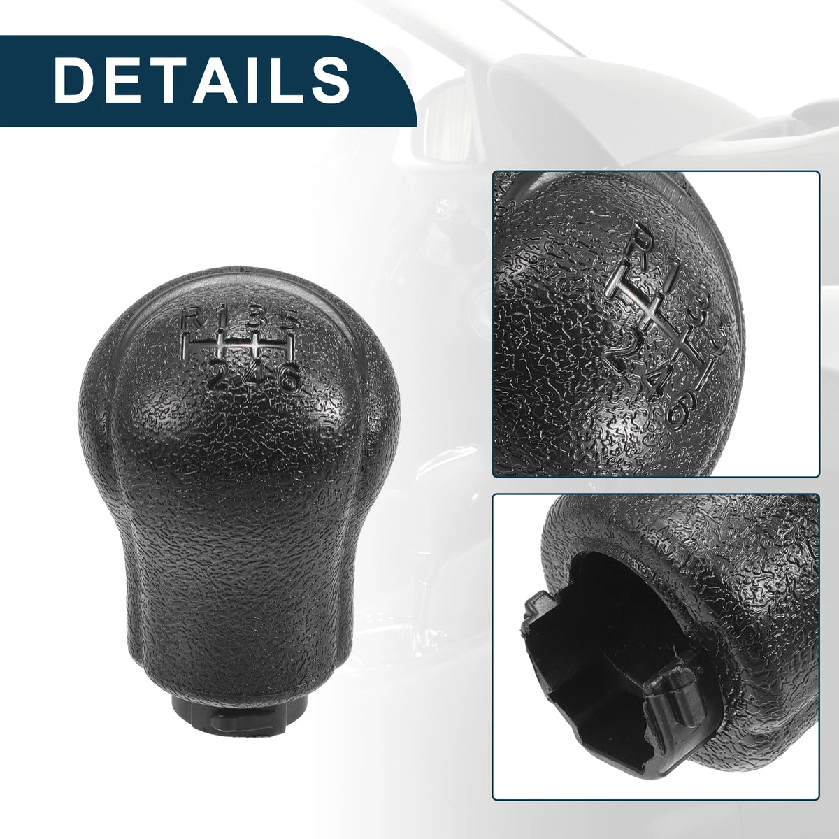 6 Speed Manual Gear Shift Knob for Toyota Hilux (2005-2023)