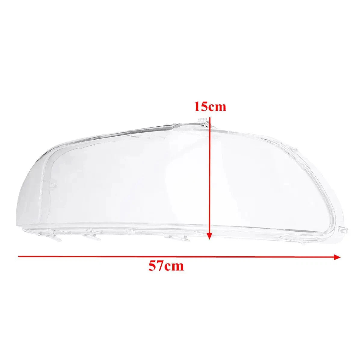 Transparent Headlight Lens Cover for BMW 5 Series E39 (1996-2003)
