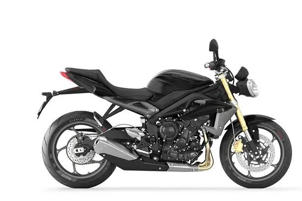 Acier Inoxydable Tête de fourche Boue for Triumph Street Triple R (2012–2017)