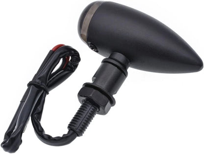 Bullet Shaped Metal Turn Signal Lights for Motorcycle (Mini)