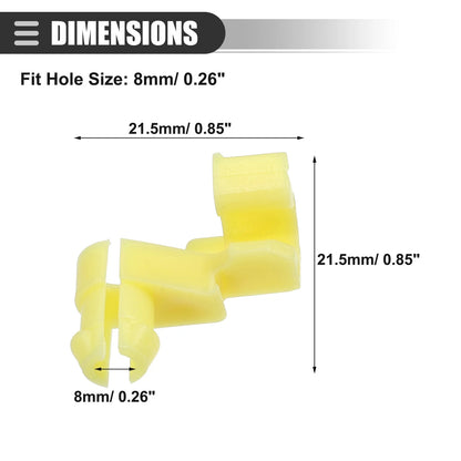 Tailgate Door Handle Lock Rod Clips for Toyota