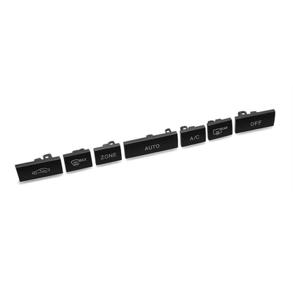 7 x A/C Switch Button Cap Covers for Benz E Class W212 (2009-2016)