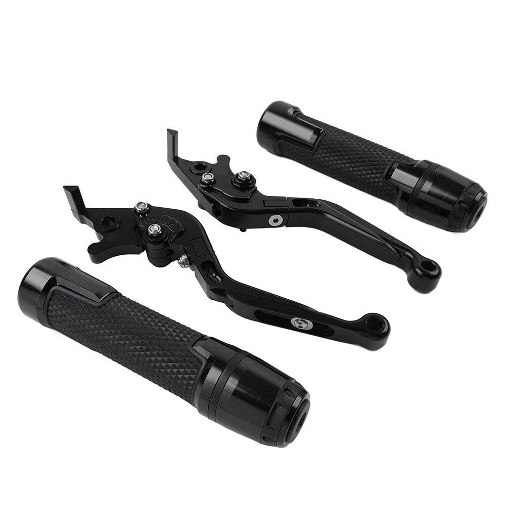 Black Extendable Brake Clutch Levers for Honda CBR125R CBR150R (2004-2023)
