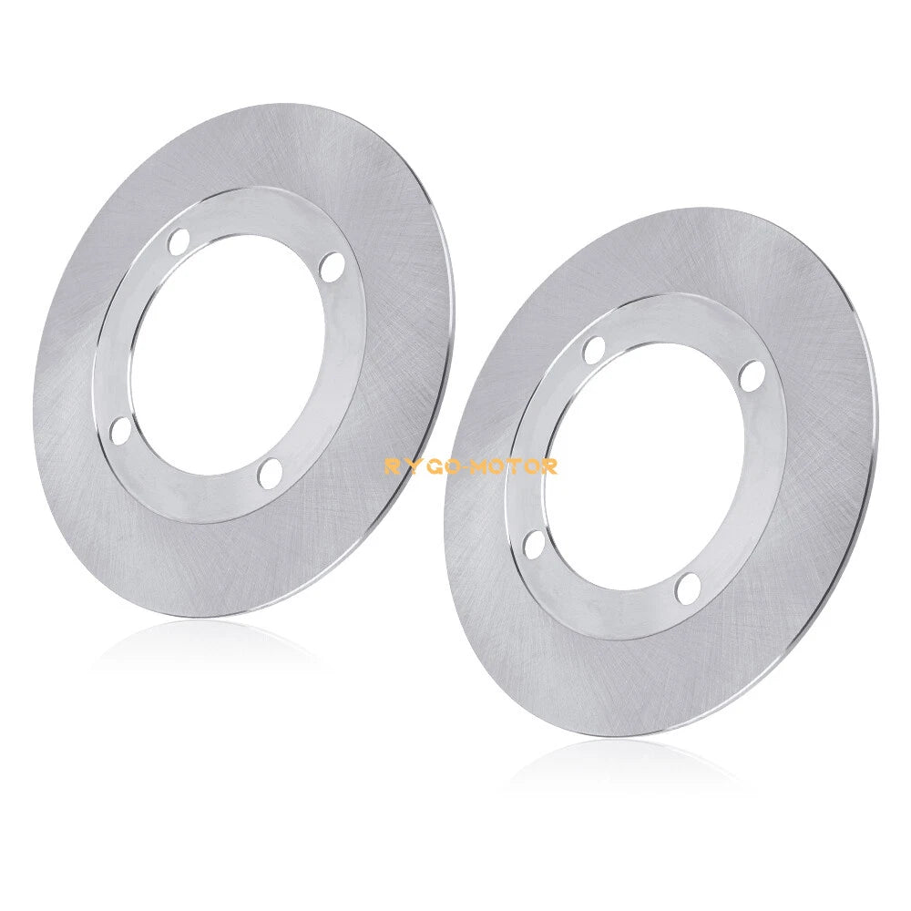 2x Rear Brake Disc Rotor for Yamaha Rhino 700 YXR700F (2008–2013)