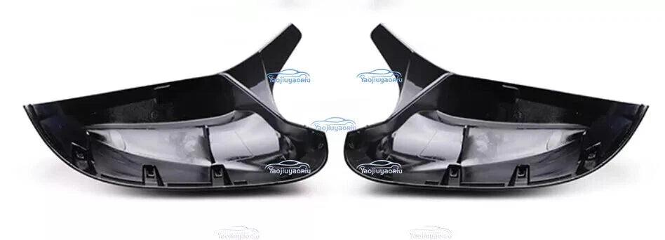 Gloss Black Side Mirror Cover for BMW G01–G07 X3 X4 X5 X6 X7 (2017–2024)